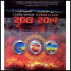 Євромайдан Небесна сотня Революція гідності Буклет 3 монети в сувенірній упаковці 5 грн 2015
